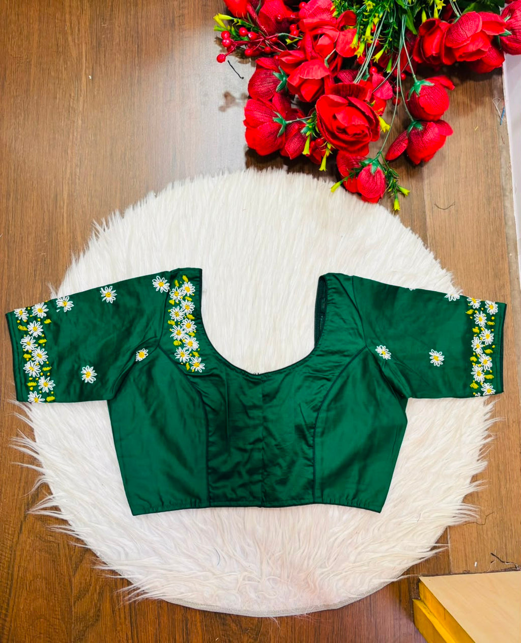 Daisy Garden  Handwork Blouse