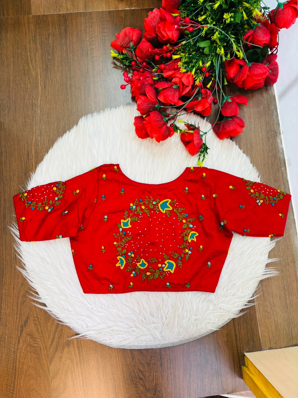 A Bloom To Remember Handwork Blouse