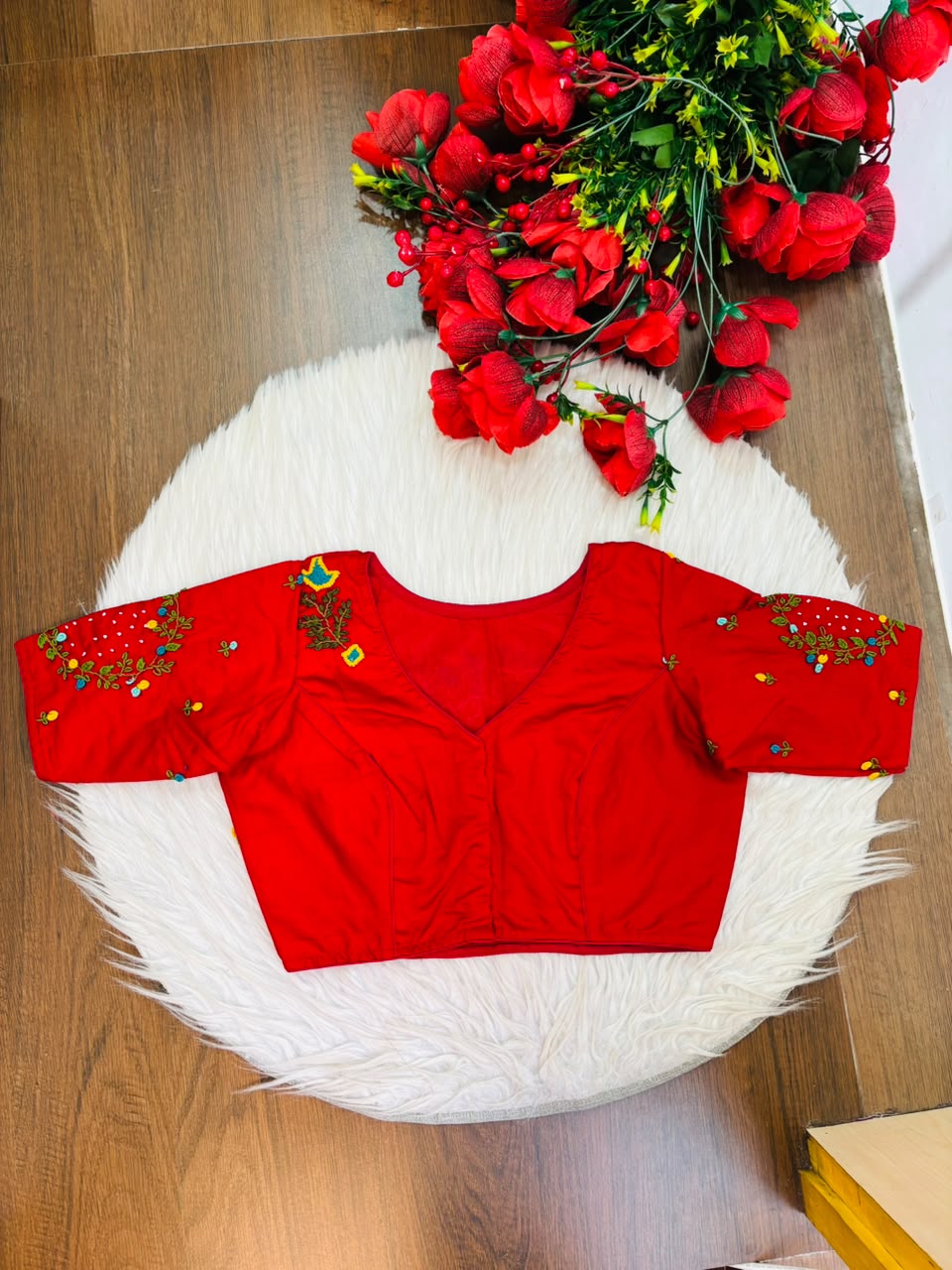 A Bloom To Remember Handwork Blouse