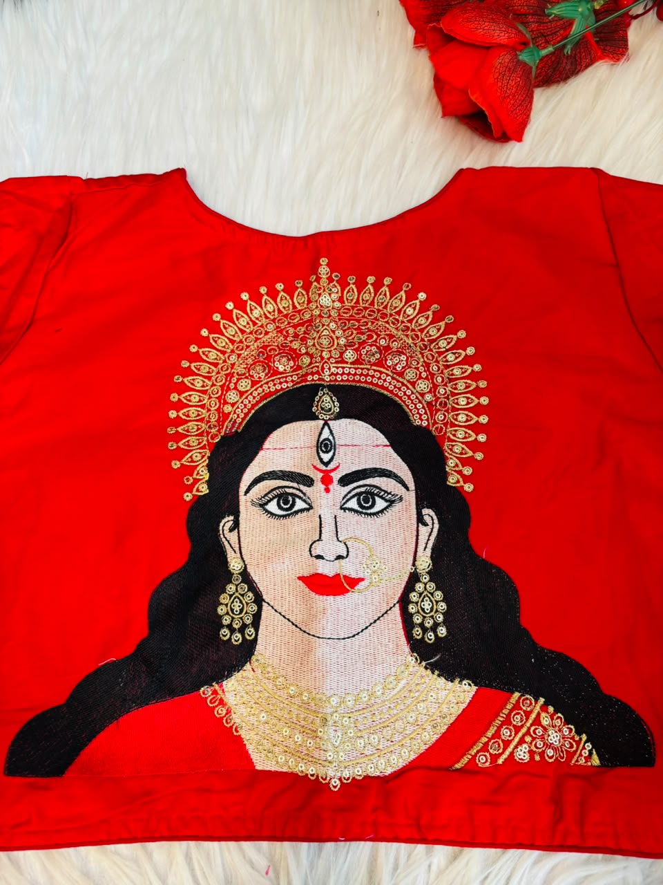 Ashtami Aradhya Designer Blouse