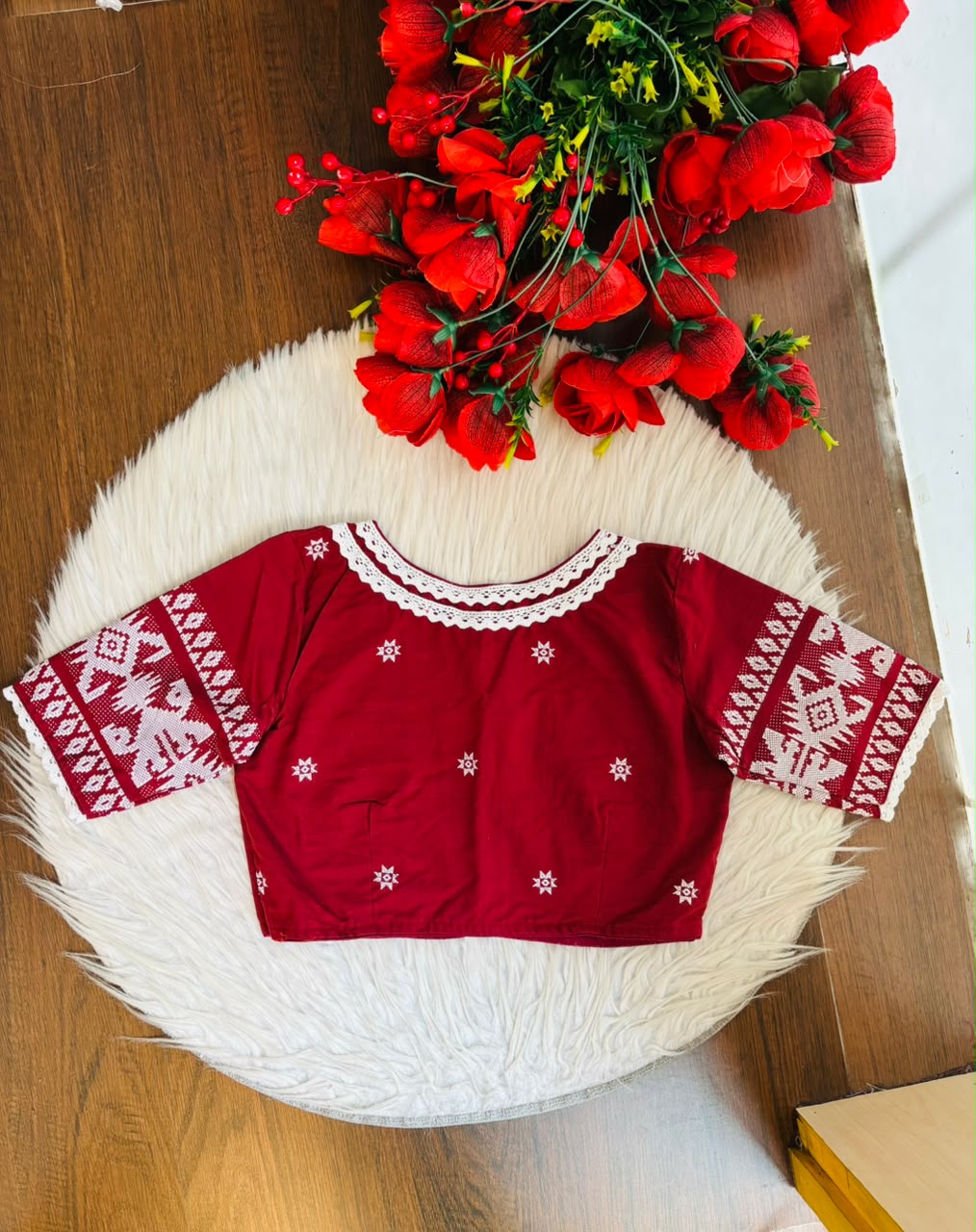 Kusum Veena Jamdani Designer Blouse