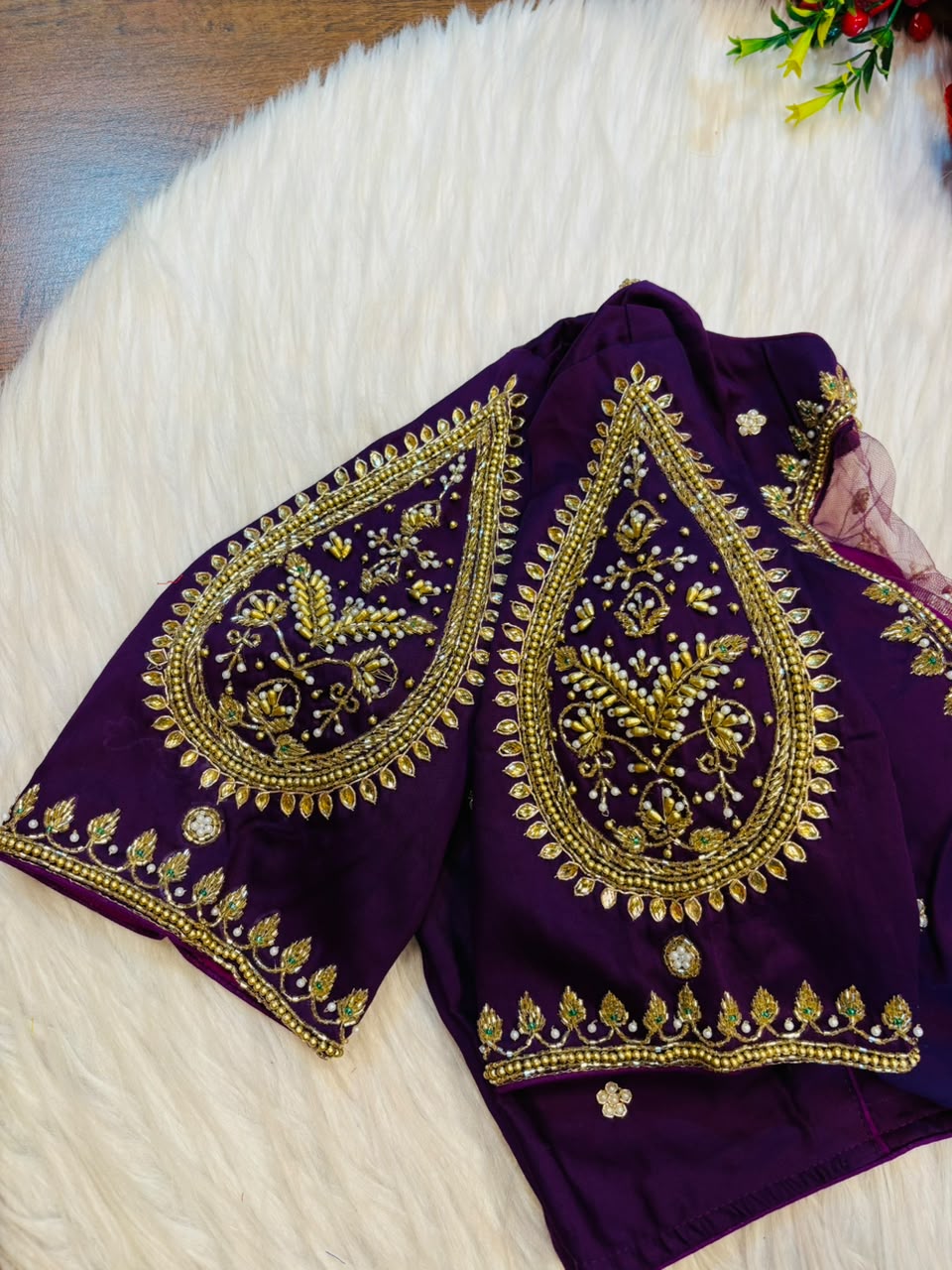 Bridal Collection Designer Cotton Blouse