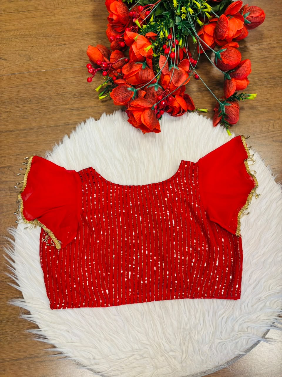 Ruffle Rush - Designer  Blouse
