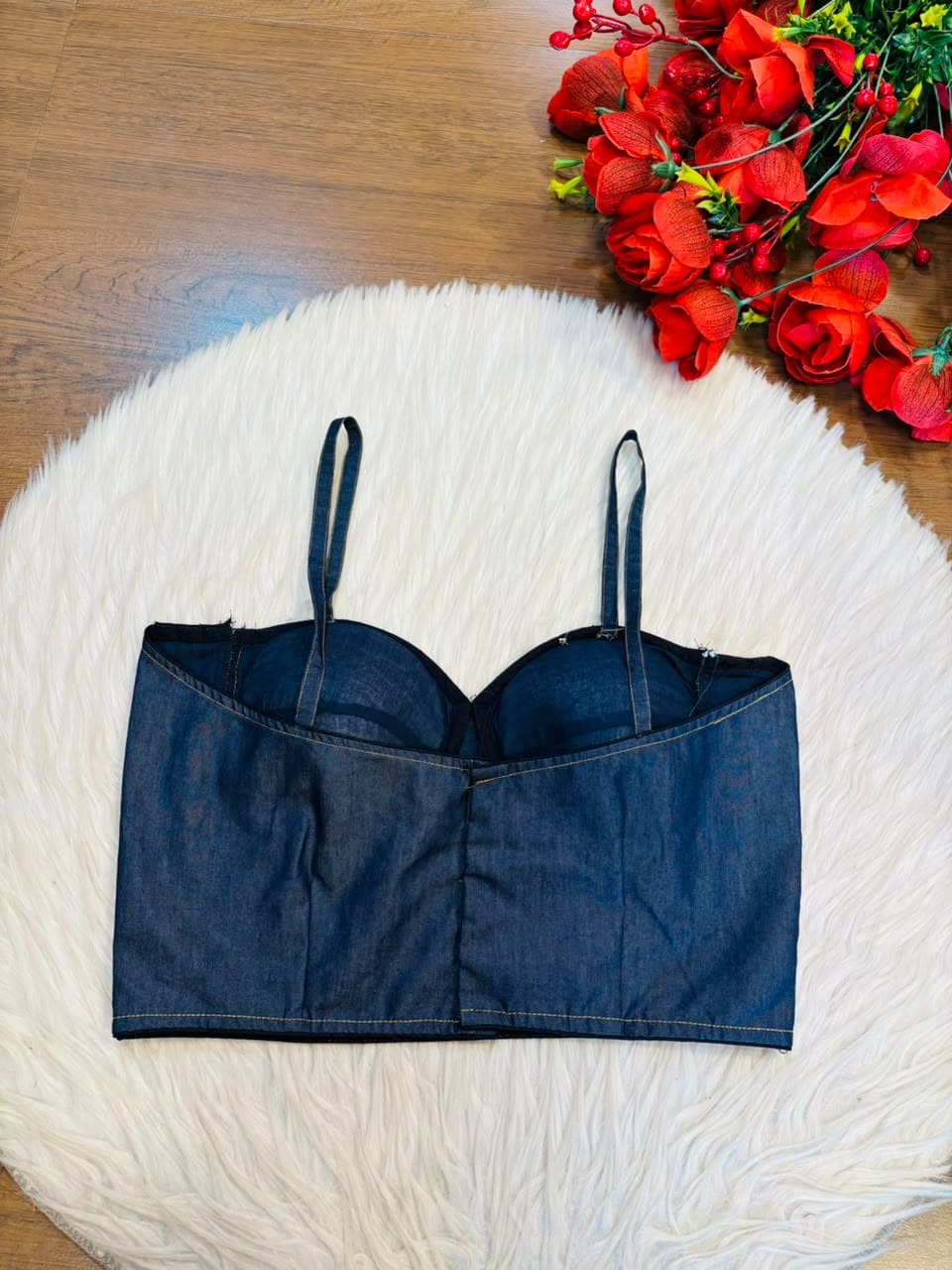 Mirror Girl Era - Denim  Blouse