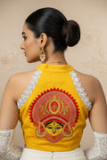 Pushpanjali Designer Blouse For Durga Puja