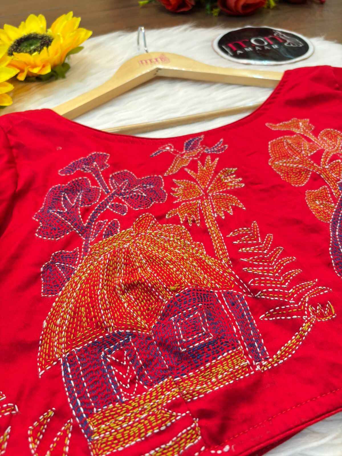 Kantha Queen Handwork Blouse