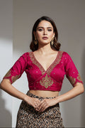 The Empress Gilded V-Neck Blouse