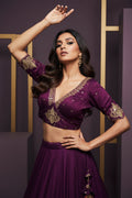 The Empress Gilded V-Neck Blouse