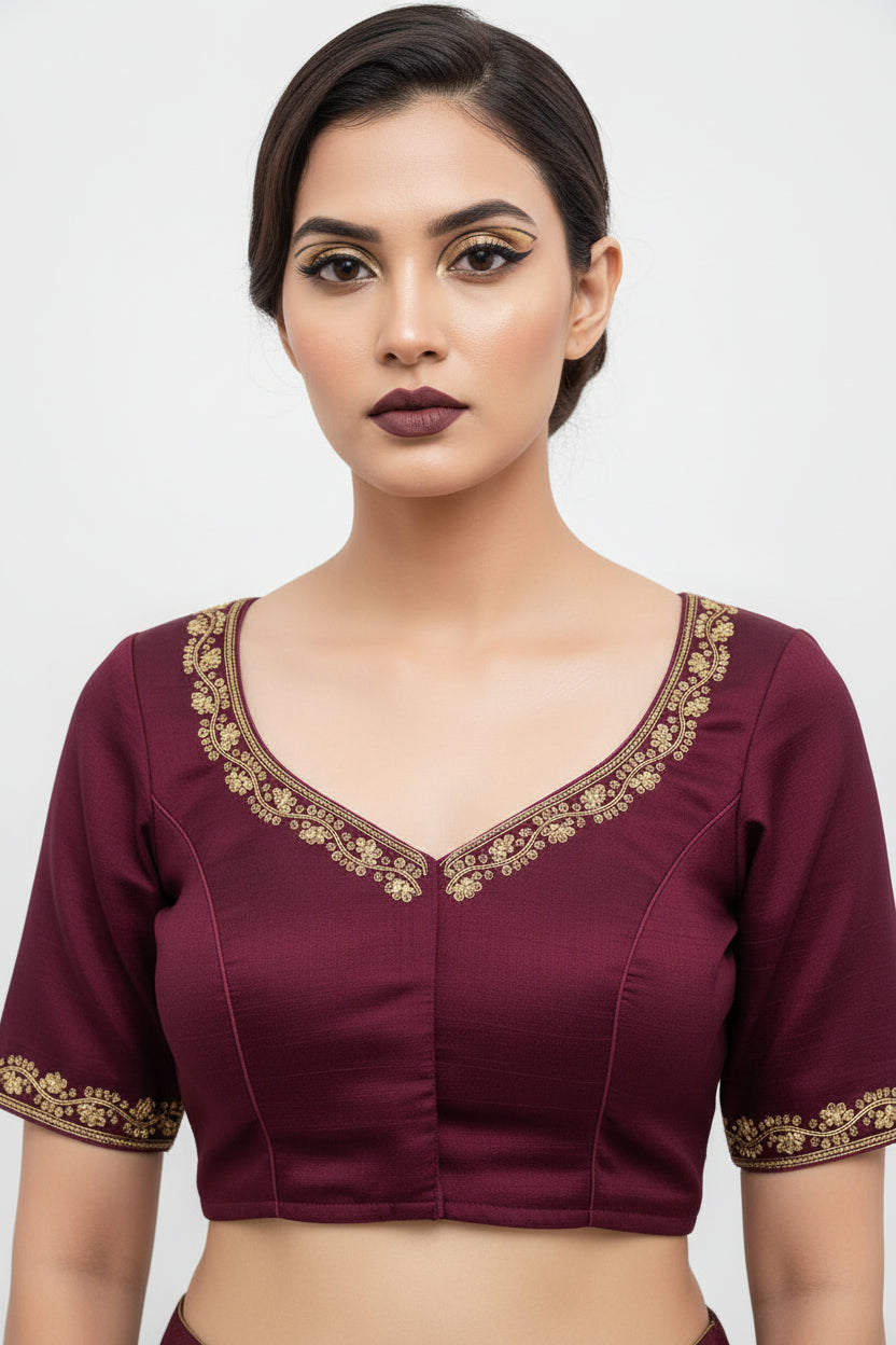 Decent Swag-Designer Blouse