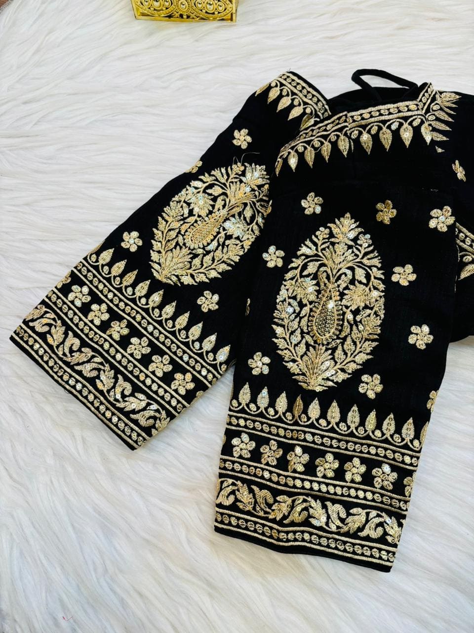 Madhubala Special Vichitra Silk Blouse