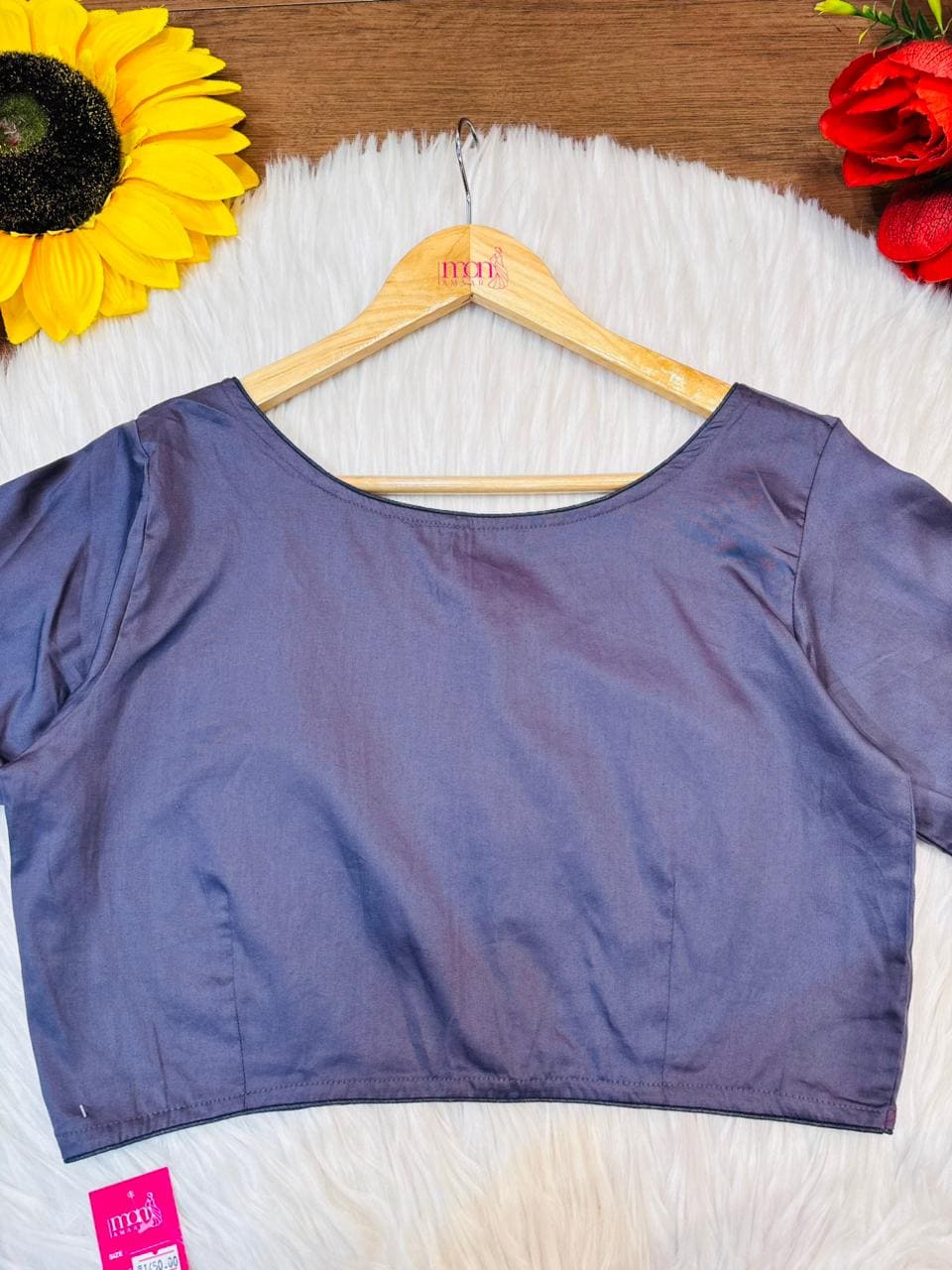 Single And Solid Color Fancy Designer Blouse