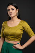 Single And Solid Color Fancy Designer Blouse