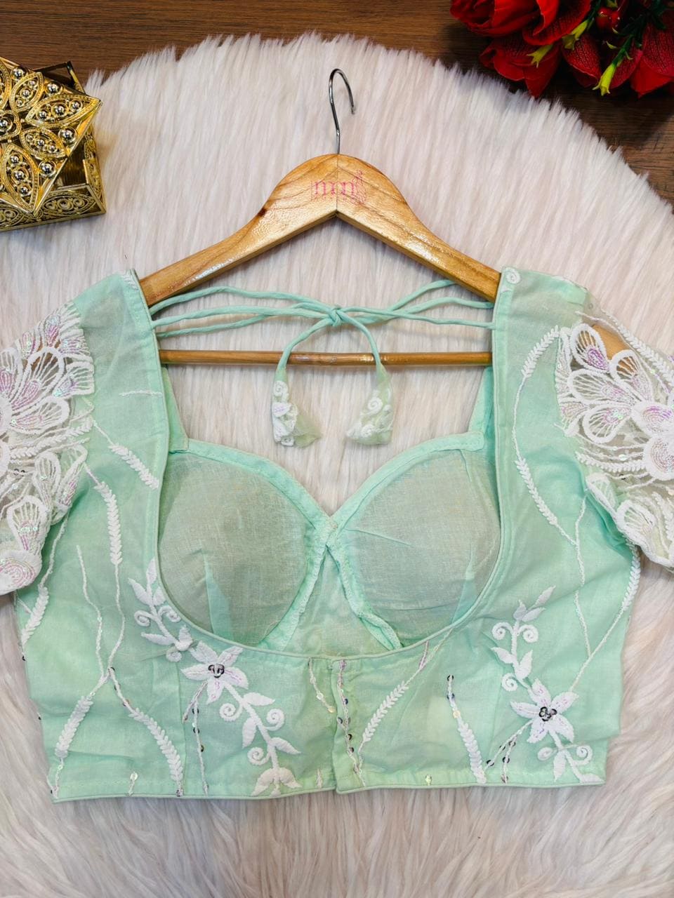 Too Perfect Designer Net Blouse