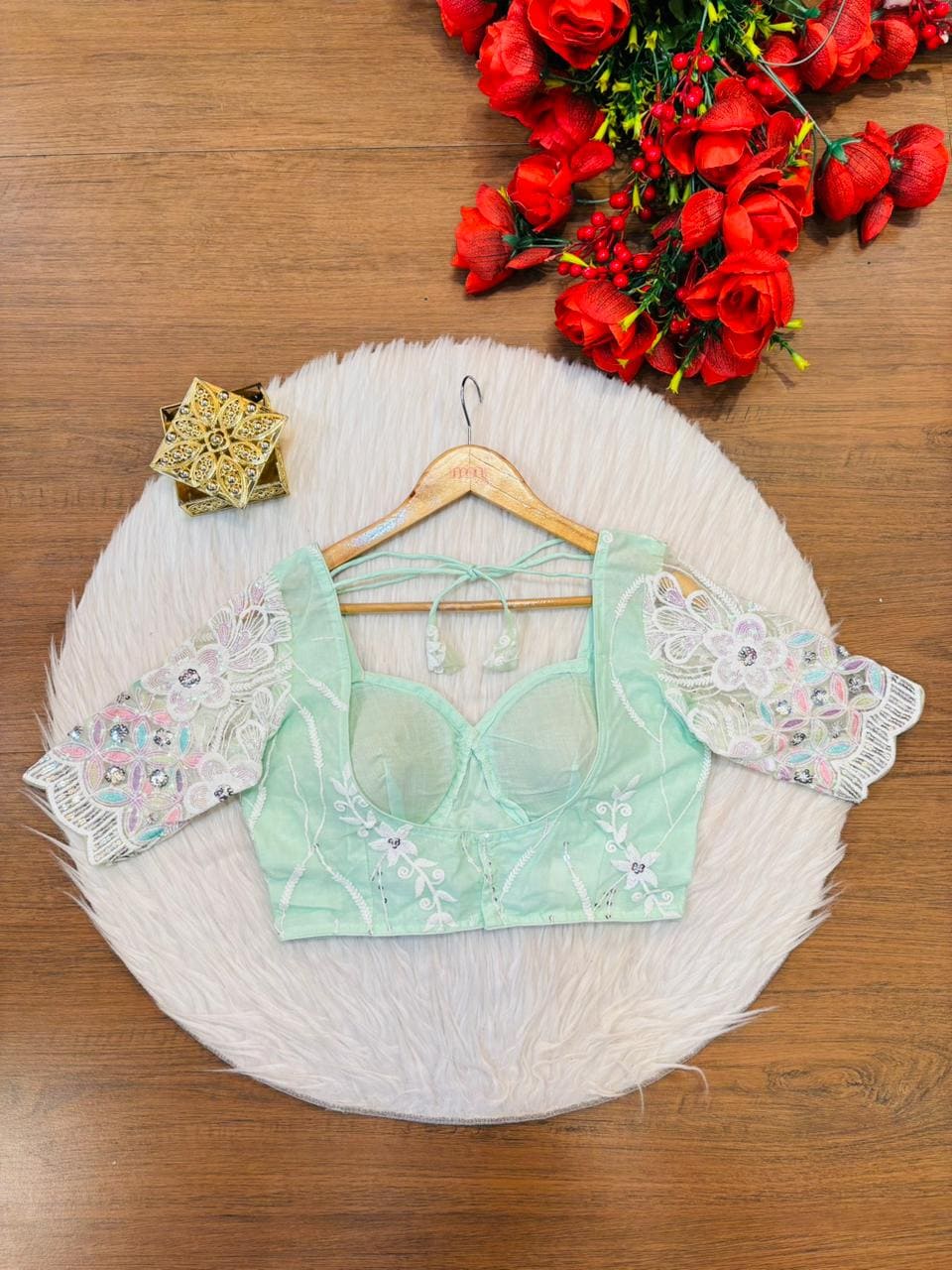 Too Perfect Designer Net Blouse
