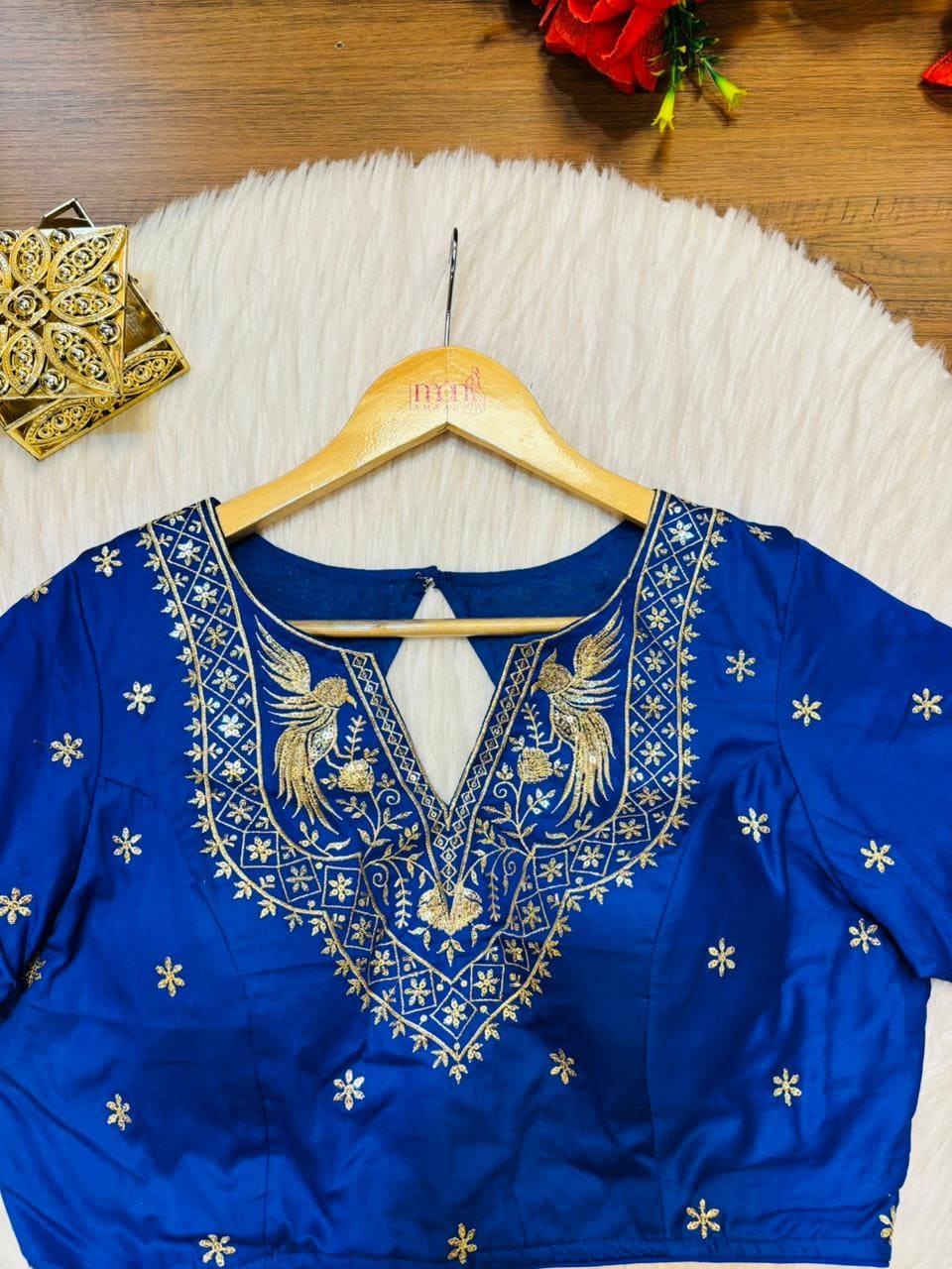 Each Stitch Designer Cotton Silk Blouse