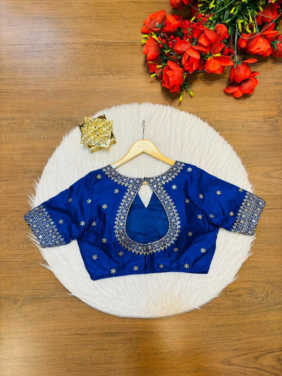 Each Stitch Designer Cotton Silk Blouse