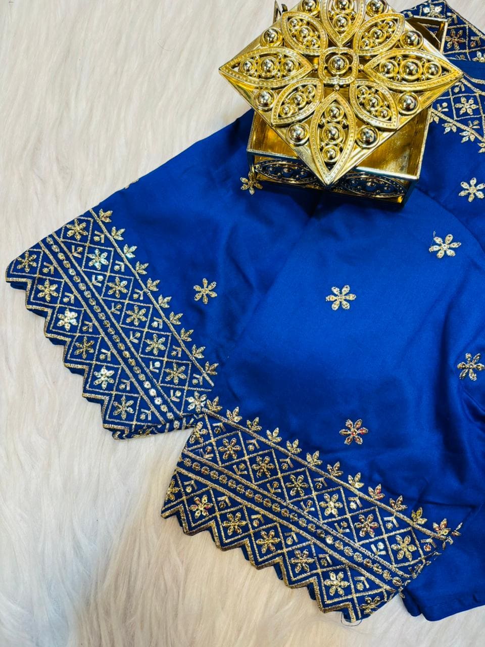 Each Stitch Designer Cotton Silk Blouse