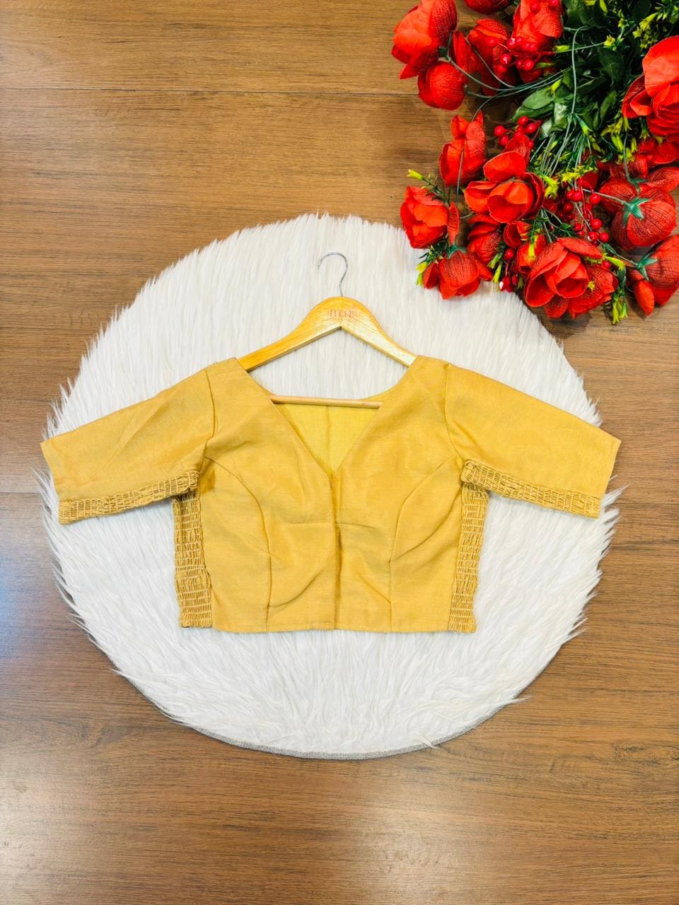 Fashion Chronicles Smoky Stretchable Blouse