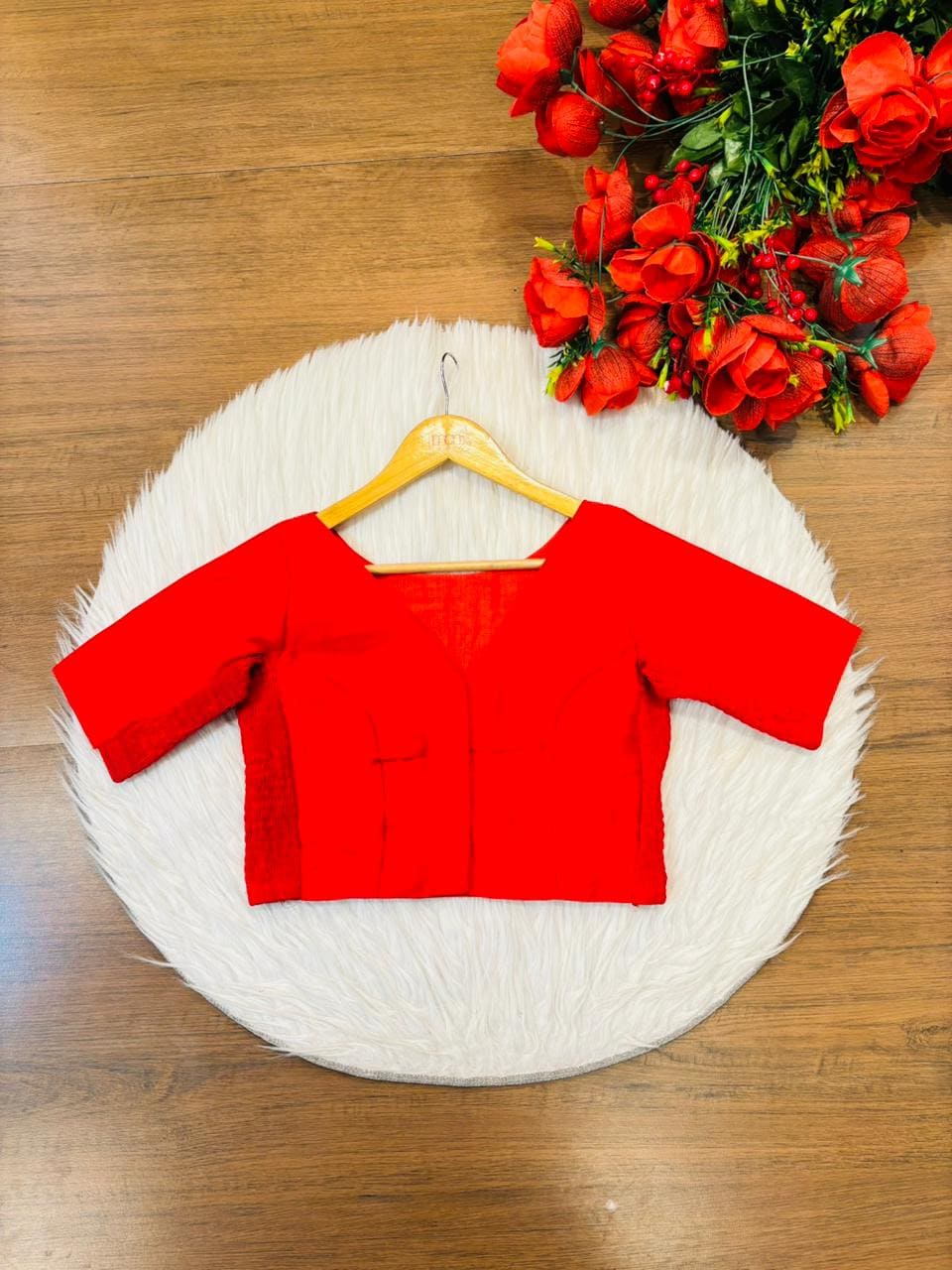 Fashion Chronicles Smoky Stretchable Blouse