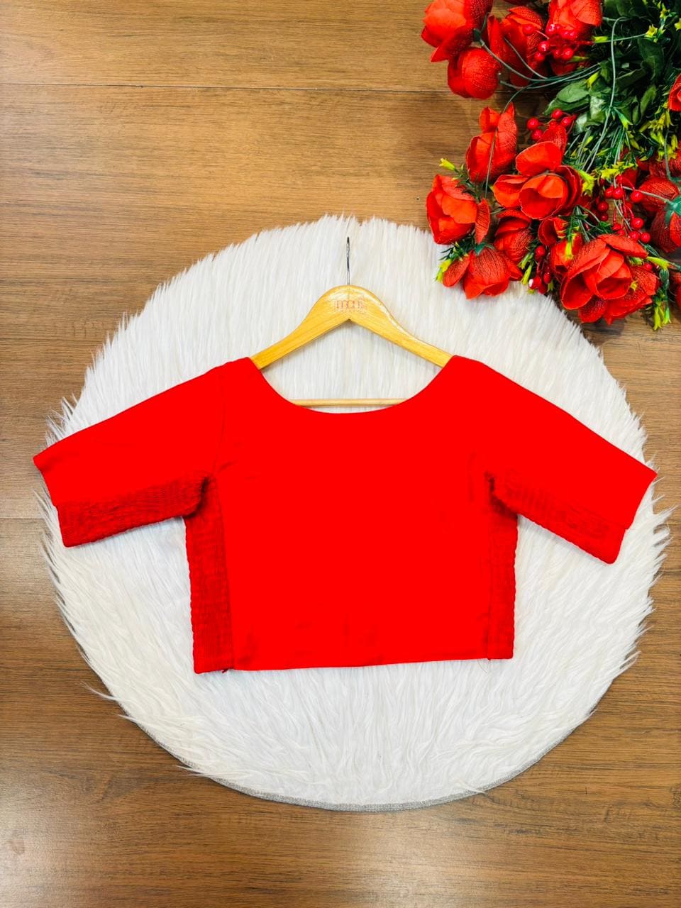 Fashion Chronicles Smoky Stretchable Blouse