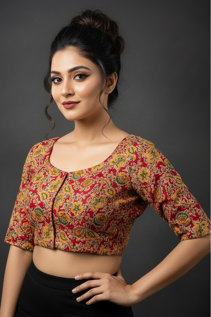 Flexi Dream -Smoky Stretchable Blouse