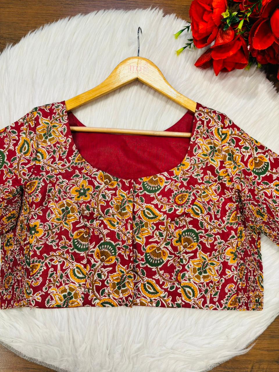 Flexi Dream -Smoky Stretchable Blouse