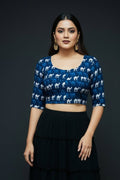 Flexi Dream -Smoky Stretchable Blouse