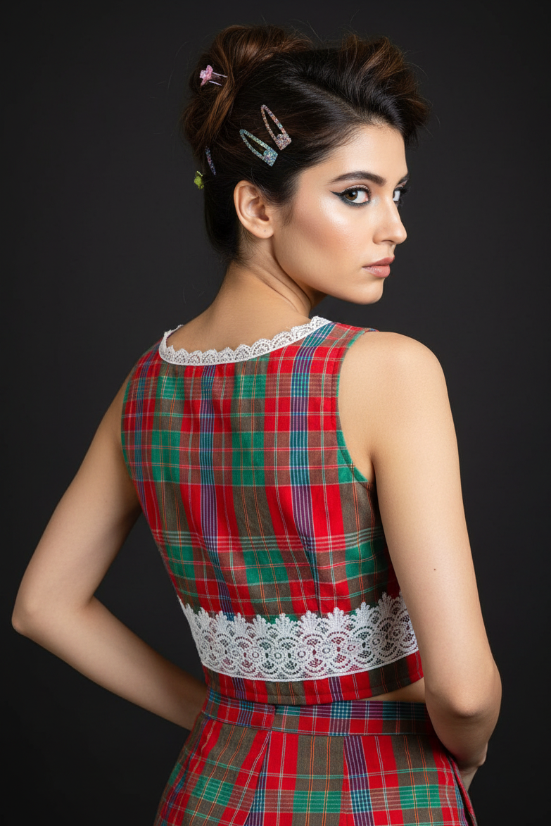 A New Style-Gamcha Blouse