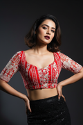 Stitch & Story Designer Net Blouse