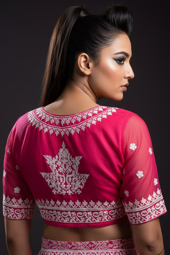 Adorable Organza Designer Blouse