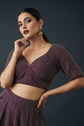 Let The party Begin-Designer Fendy Silk Blouse