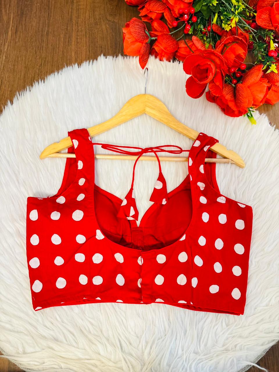 Mon Amaar Scarlet Charm Blouse