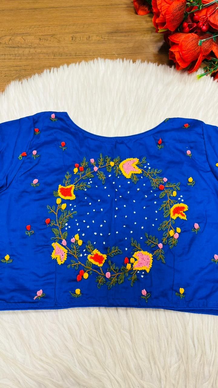 A Bloom To Remember Handwork Blouse