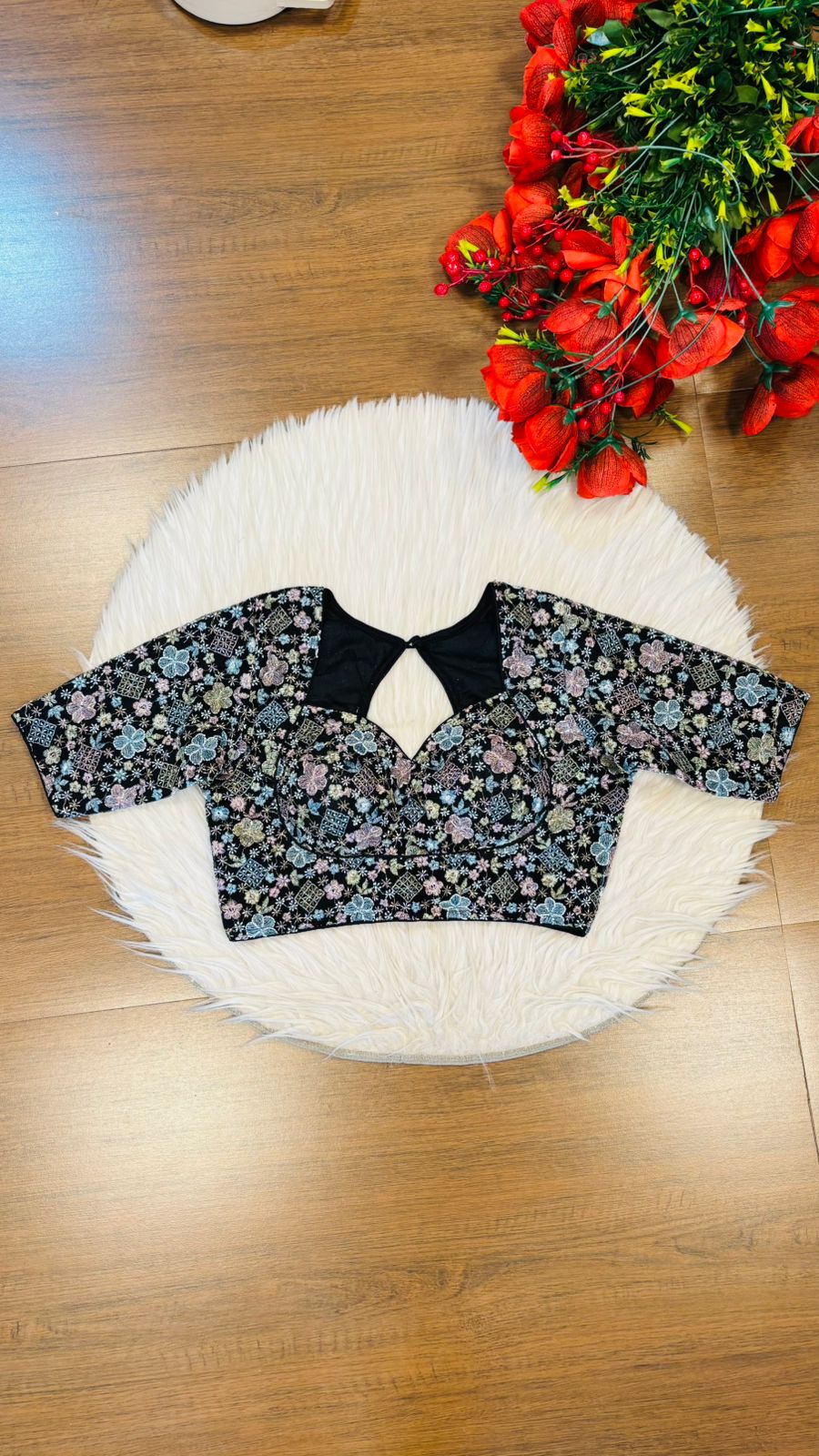Love Beyond Words -Designer Blouse