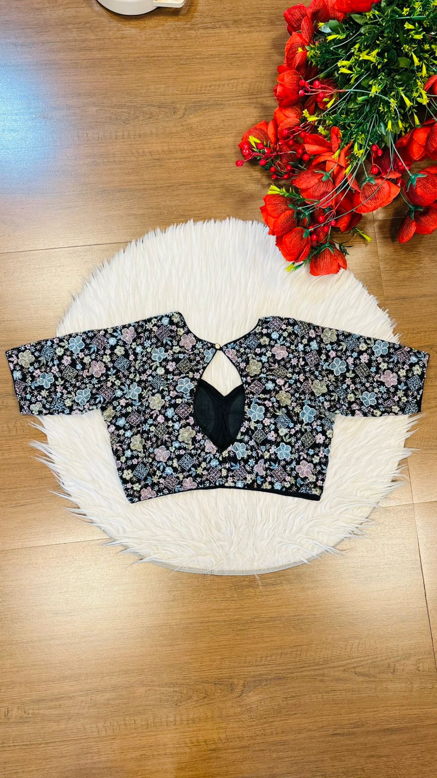 Love Beyond Words -Designer Blouse