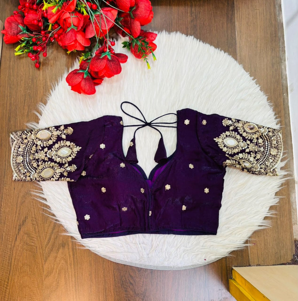 Own the Spotlight - Fendy Silk Blouse