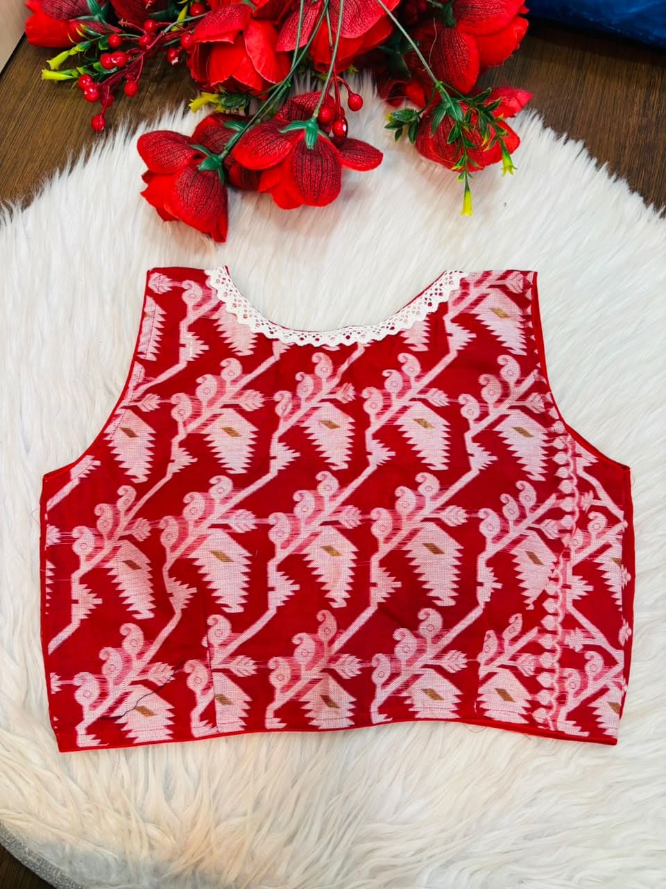 Shine Your Way Jamdani Designer Blouse