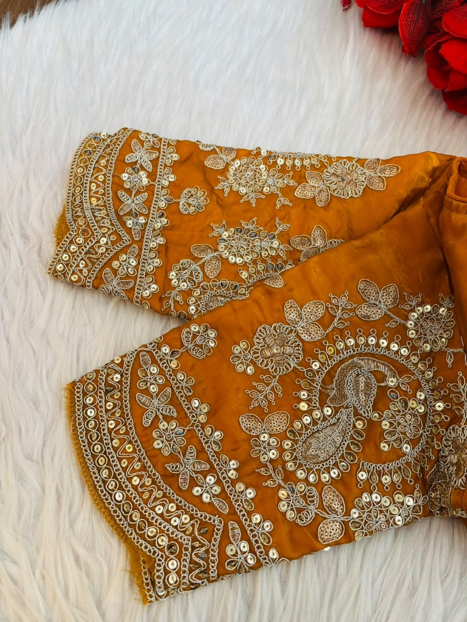 Queen Of The Evening  -Fendy Silk Blouse