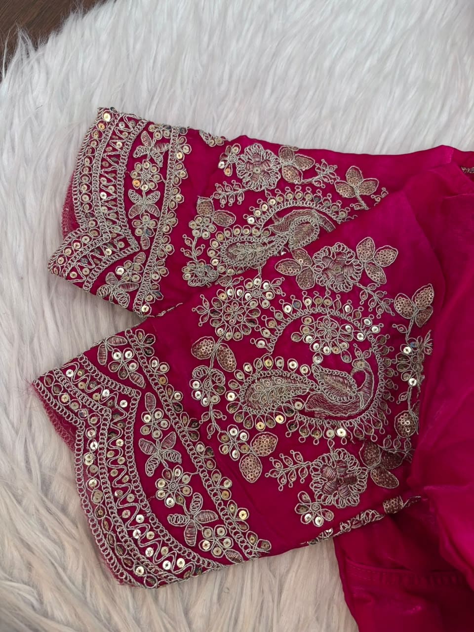 Queen Of The Evening  -Fendy Silk Blouse