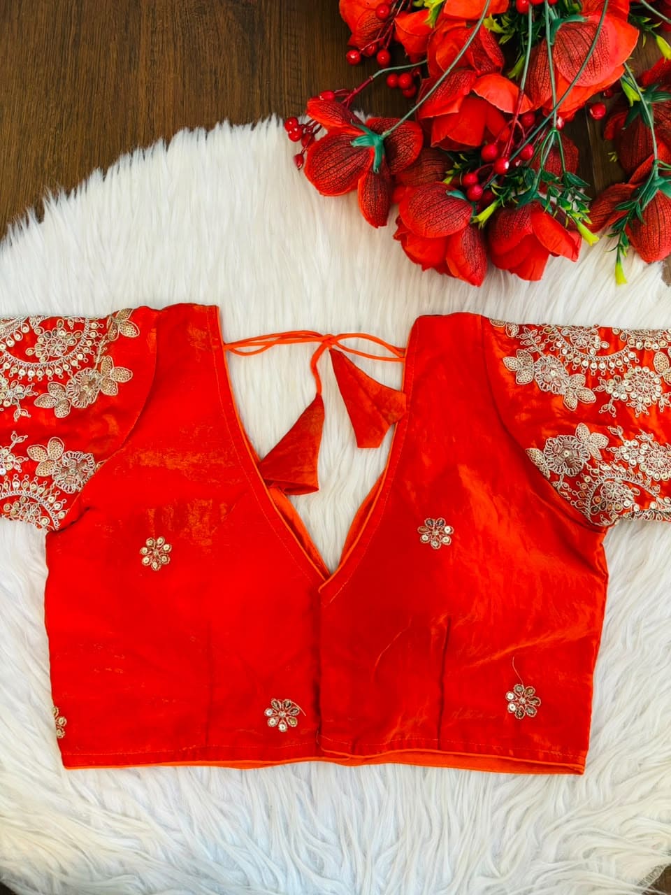Queen Of The Evening  -Fendy Silk Blouse