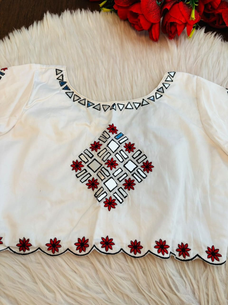 The Glass Royale -Cotton Silk Blouse