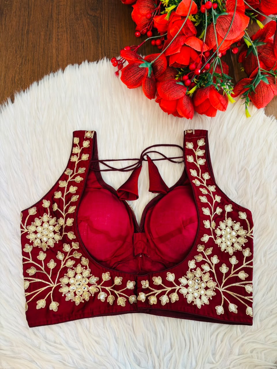 Stardust Royale Rangoli Silk Designer Blouse