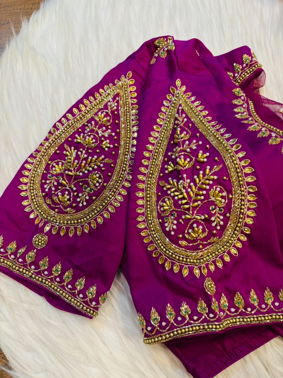 Bridal Collection Designer Cotton Blouse