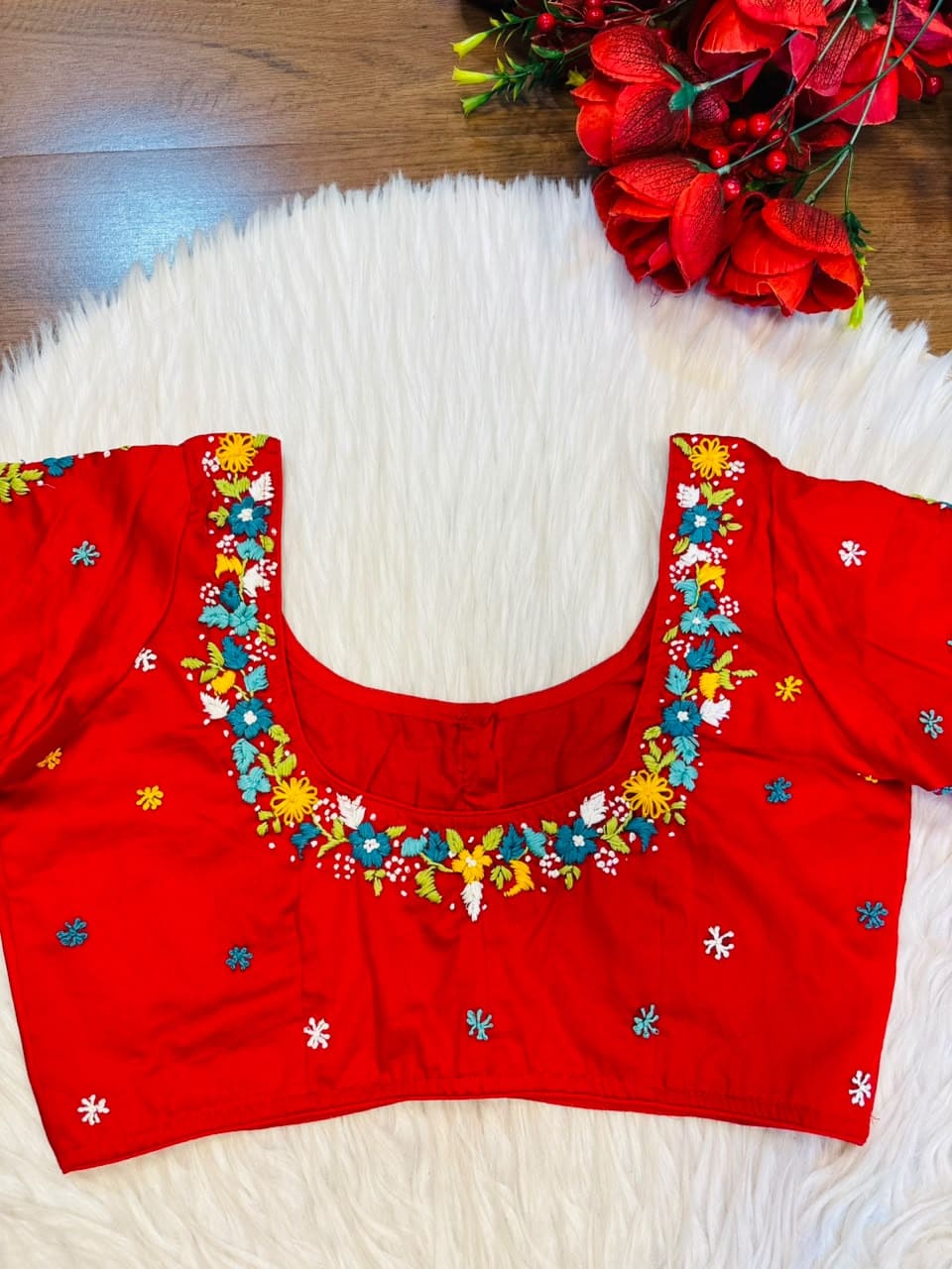 Forever Enchanted – Handstitched Designer Blouse