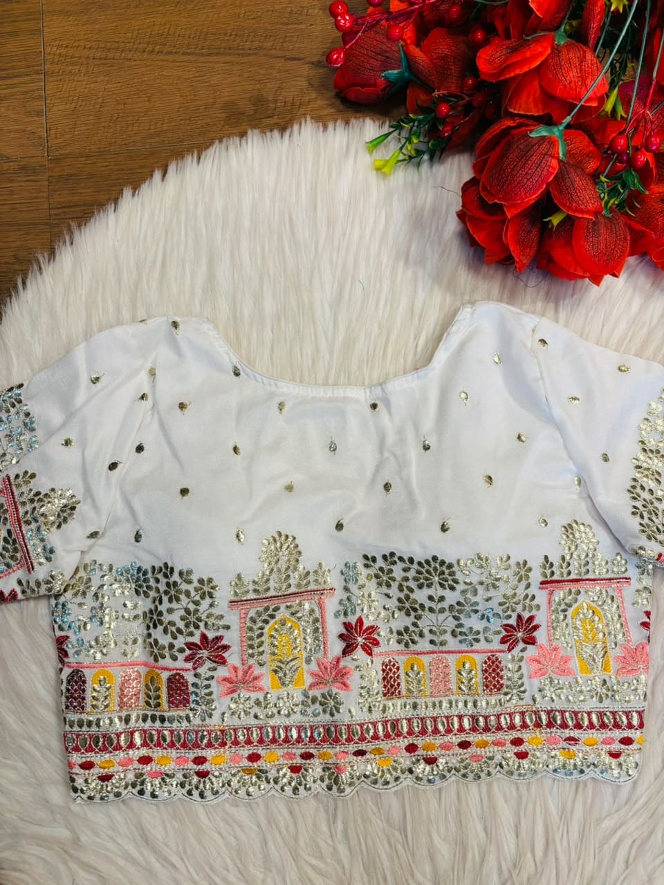 Beyond the Galaxy – Pitai Zari Designer Blouse