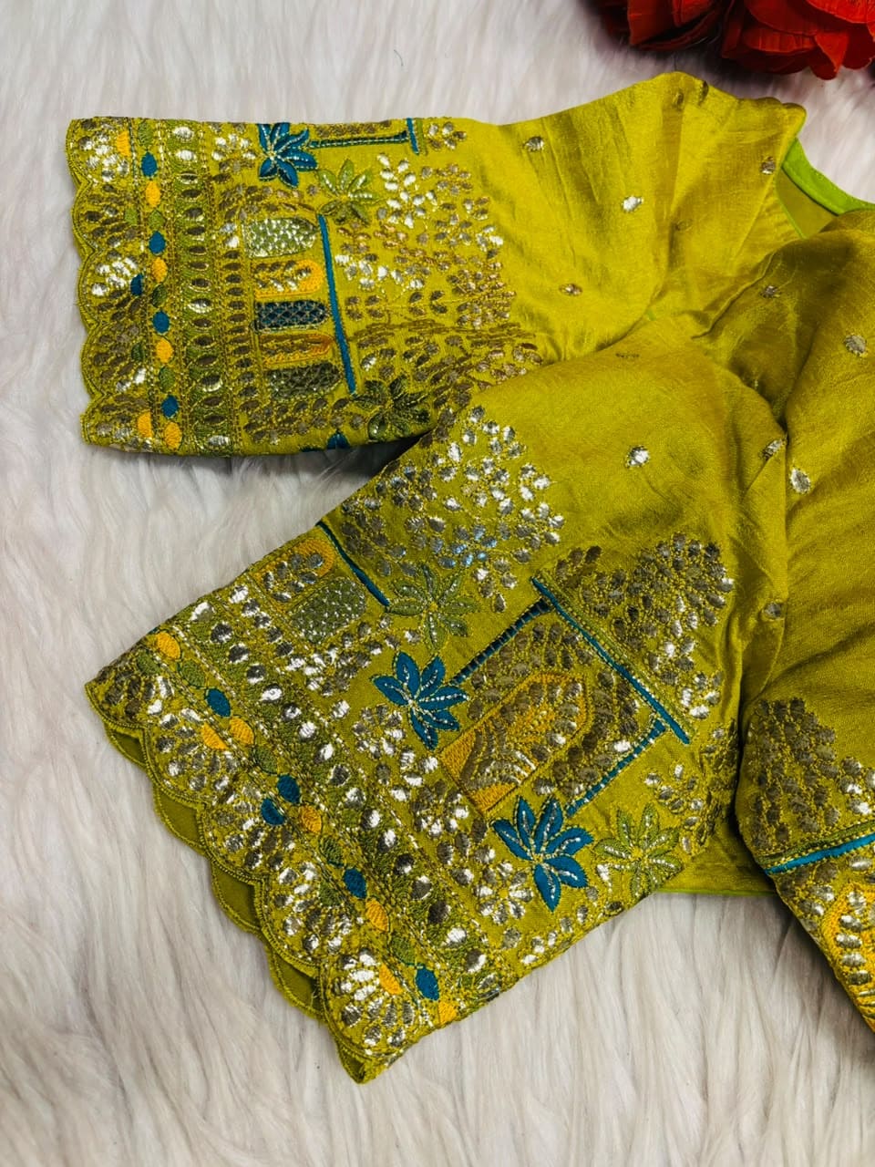 Beyond the Galaxy – Pitai Zari Designer Blouse