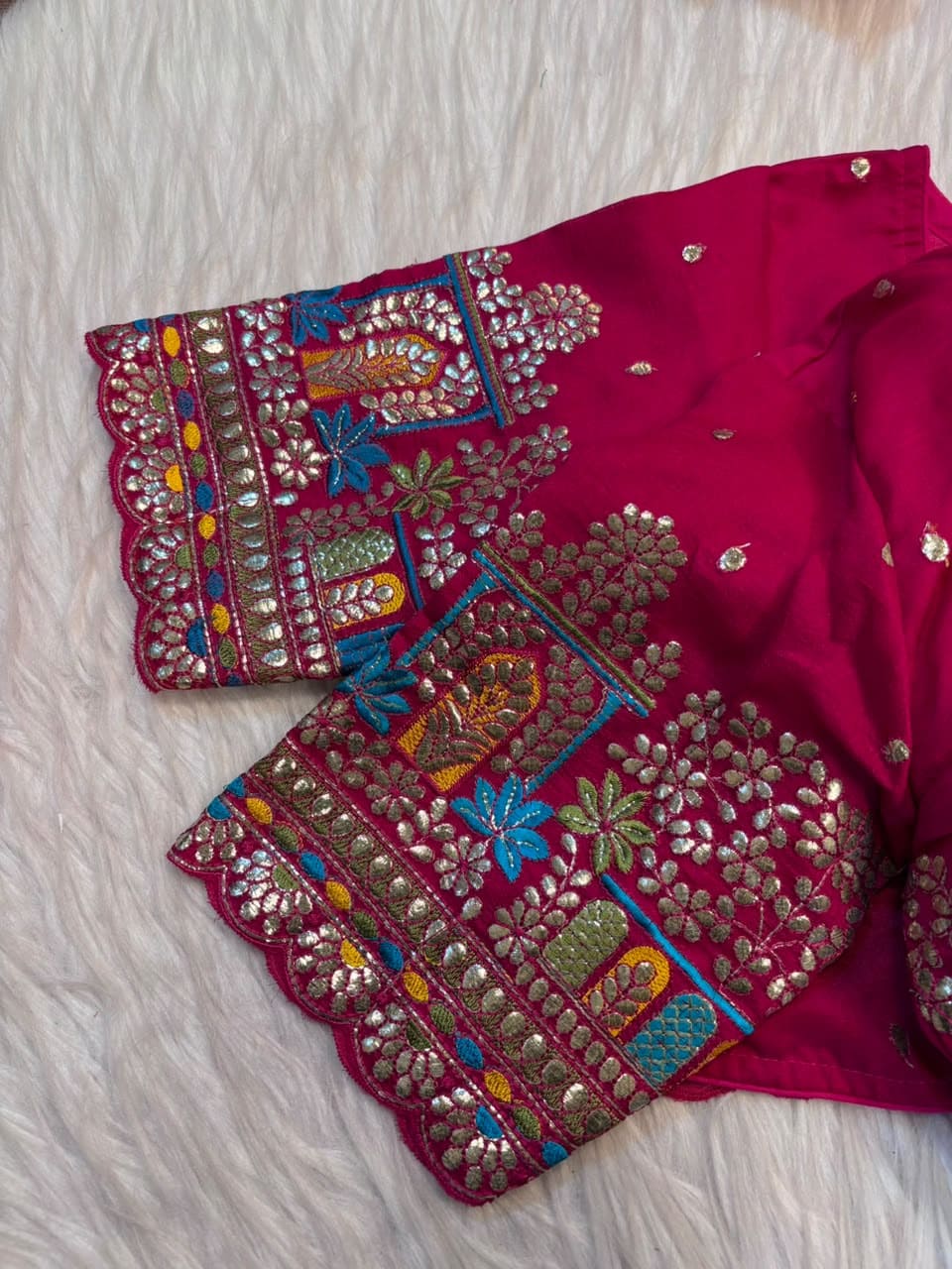 Beyond the Galaxy – Pitai Zari Designer Blouse