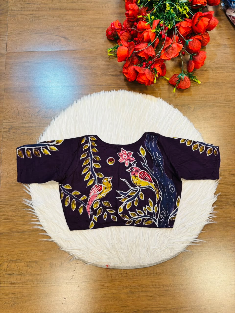 Song of the Sparrow – Batik Designer Blouse