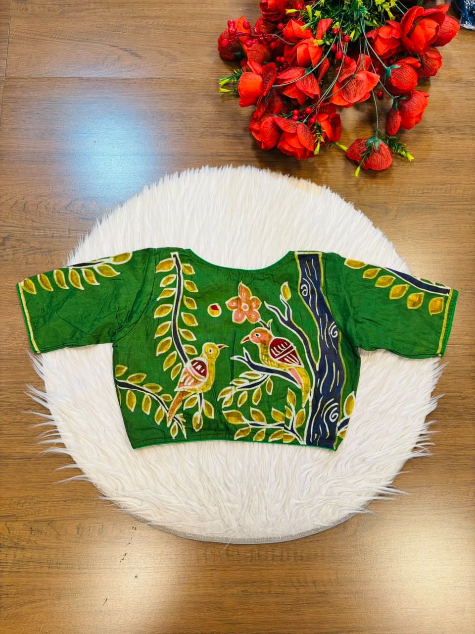 Song of the Sparrow – Batik Designer Blouse