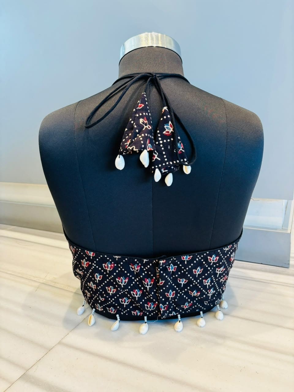 Too Hot to Be Basic – Ajrakh Blouse